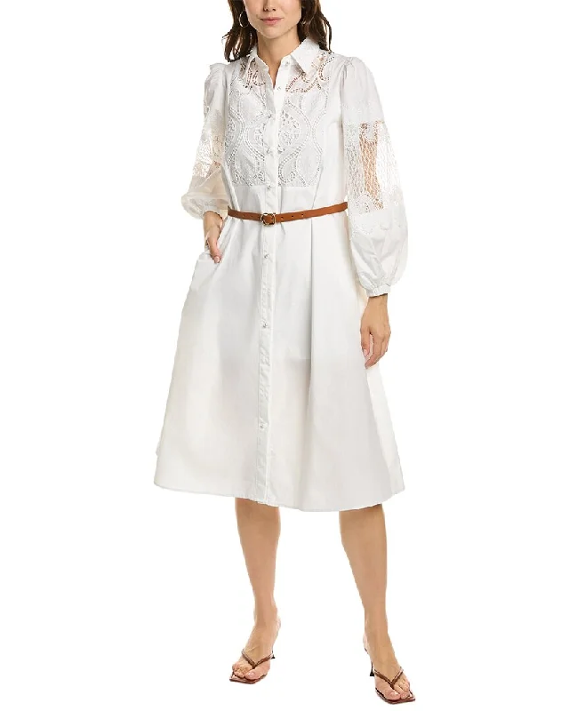 Gracia Lace Shirtdress