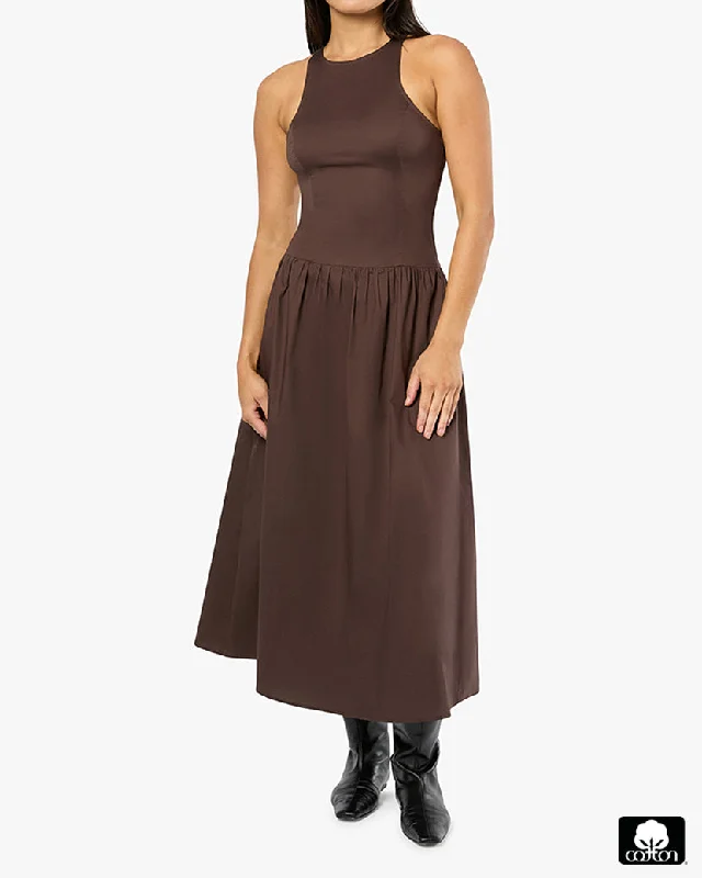 Halter Midi Dress