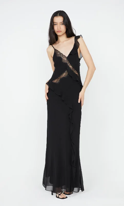 KNOX MAXI DRESS - BLACK