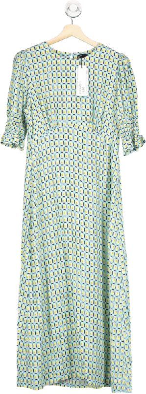 Nobody's Child Green Luna Midi Dress UK 10