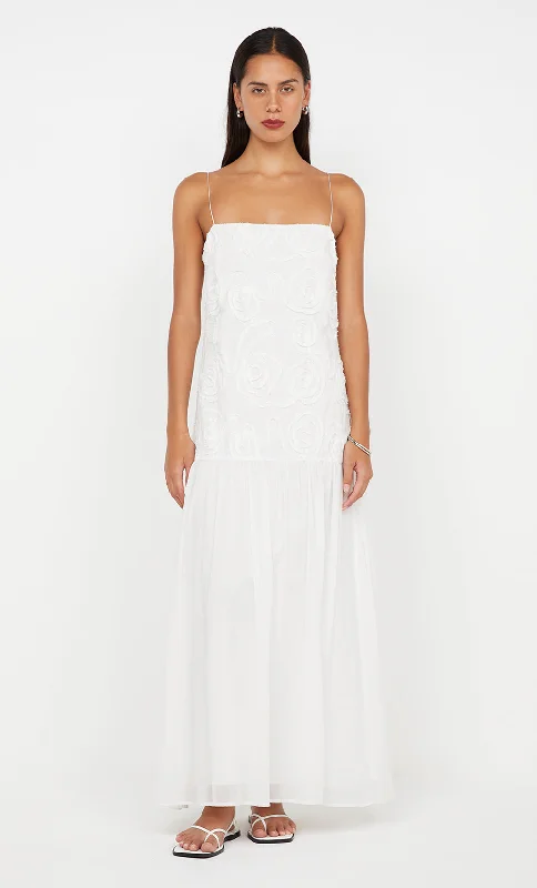 HAZE MAXI DRESS - WHITE