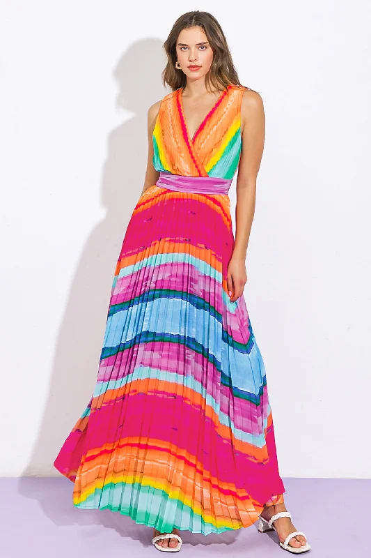 SHORE VACAYS WOVEN MAXI DRESSS