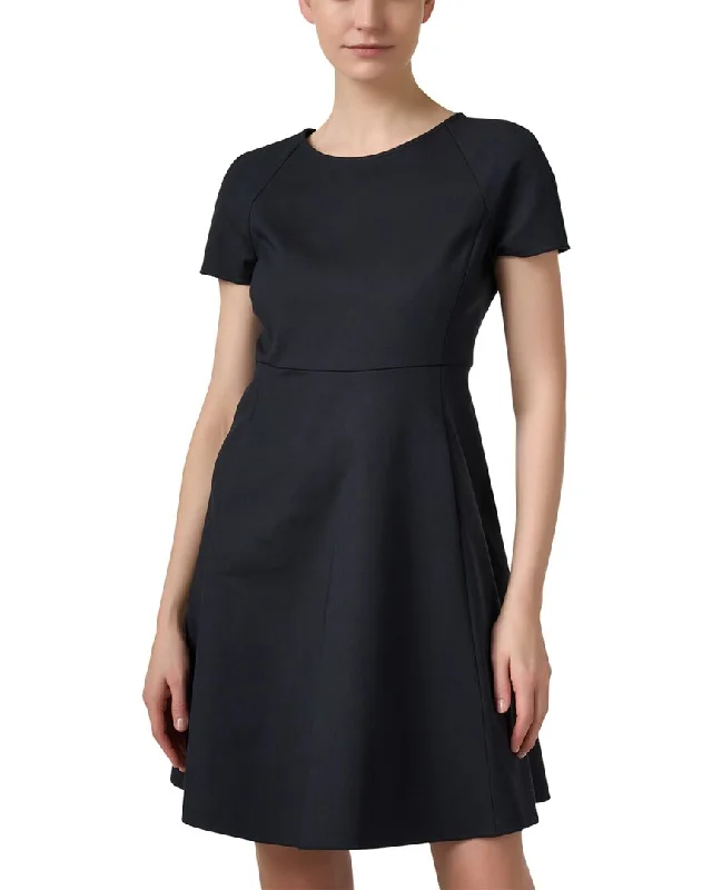 Emporio Armani Fit & Flare Dress