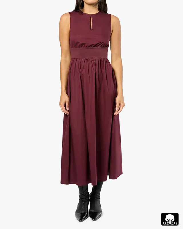 Keyhole Midi Dress