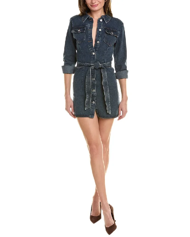 JL Luxe Denim Shirtdress