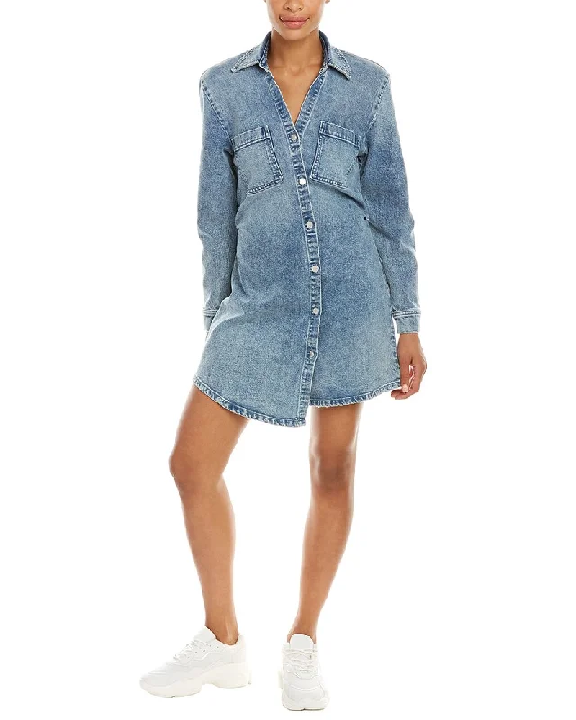 Le Jean Eliza Denim Shirtdress