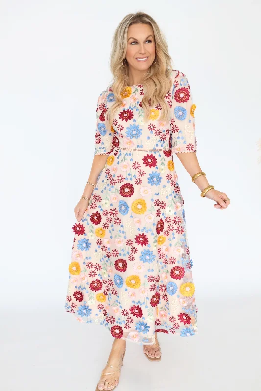 Tea Time Midi Dress