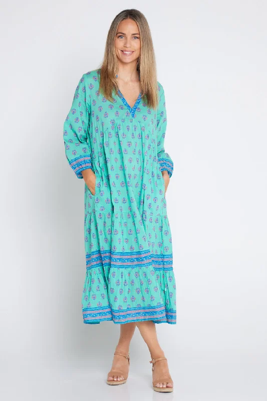 Toronto Midi Dress - Sea