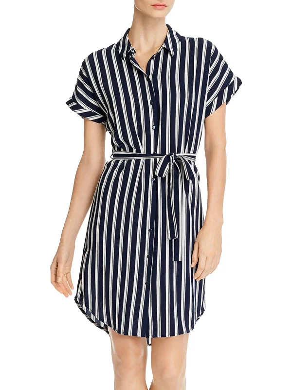 Sasha Womens Casual Short Shirtdress