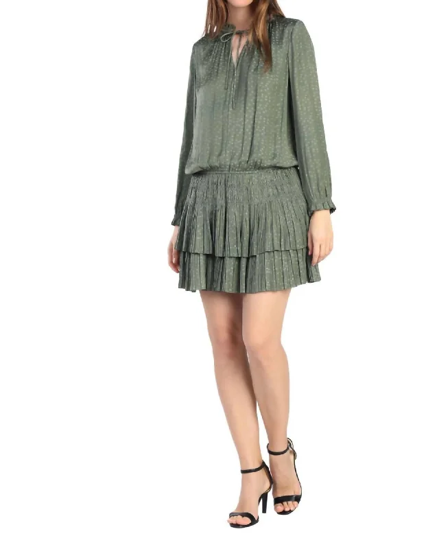 Laurel Mini Star Dress In Sage | Sage