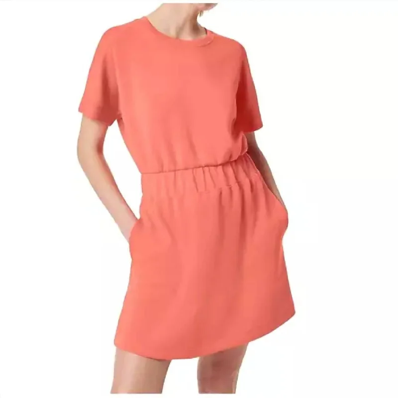 Air Essential Cinched T Shirt Dress