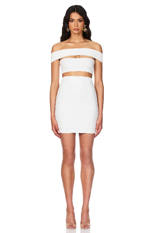 Nookie Naomi Mini Dress - Ivory