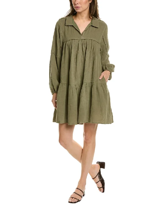 Harper Gauze Shirtdress