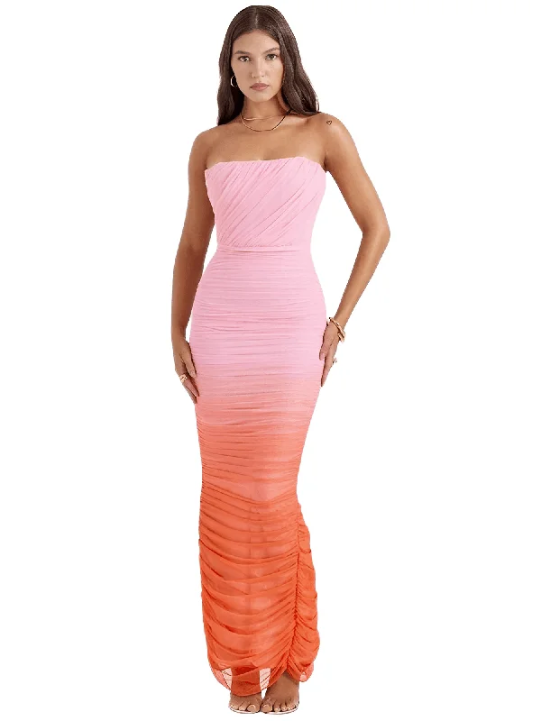 Strapless Sexy Maxi Dress Women