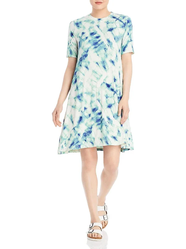 Jade Womens Bamboo Marble T-Shirt Dress