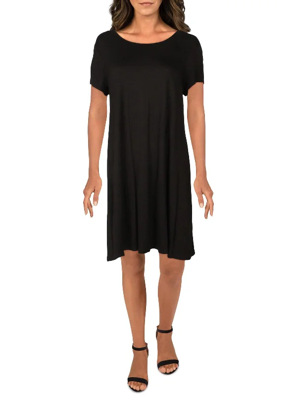 Womens Trapeze Casual T-Shirt Dress