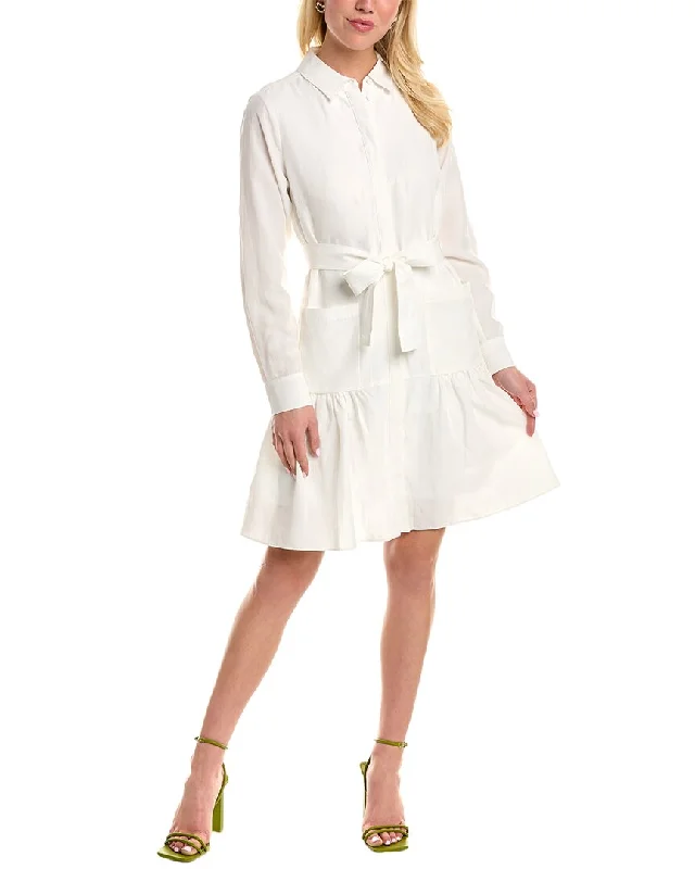 Kobi Halperin Nash Linen-Blend Shirtdress